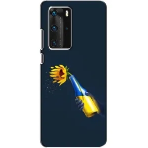 Чохол для Патріота України Huawei P40 Pro - (AlphaPrint) (Коктель молотова)