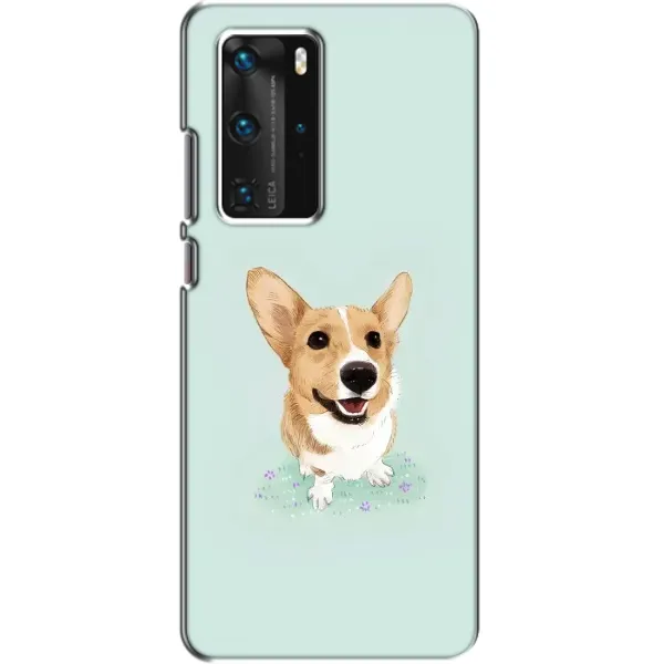 Чохол з принтом «Коргі» для Huawei P40 Pro