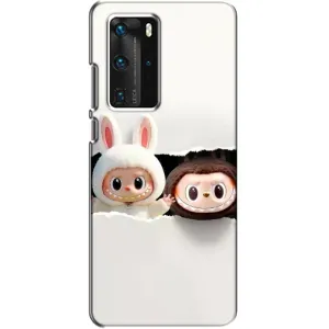Чохол з принтом «Лабубу» для Huawei P40 Pro