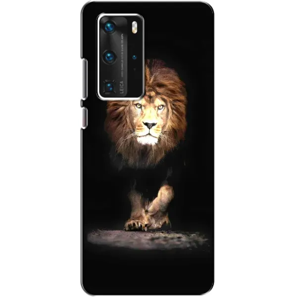Чохол з принтом «Лев» для Huawei P40 Pro Чохол з принтом «Лев» для Huawei P40 Pro