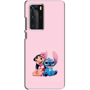 Чехол с принтом Стич на Huawei P40 Pro (Лило и Стич)