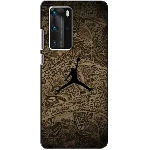 Чехлы для Huawei P40 Pro - с картинкой JORDAN (AlphaPrint)