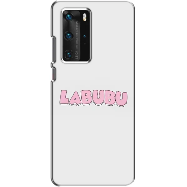 Чохол з принтом «Лого Лабубу» для Huawei P40 Pro