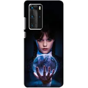 Чехол с дизайном Венздей 2 на Huawei P40 Pro (Магическая сфера Уэнздей)