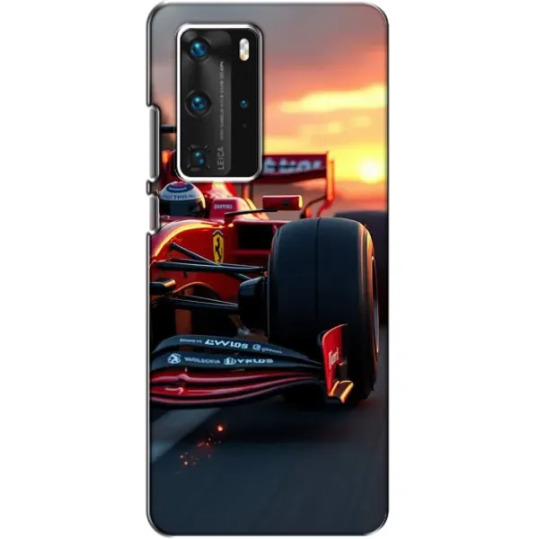 Чехол с принтом «Макларен на закате» для Huawei P40 Pro