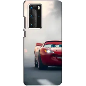 Силиконовый чехол Маквин для Huawei P40 Pro (Скоростной Маквин)