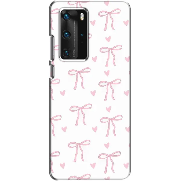 Чохол з принтом «Маленькі бантики» для Huawei P40 Pro