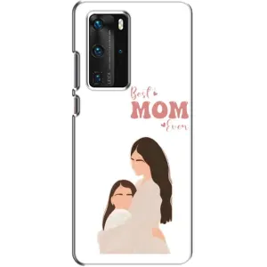 Чохол з принтом «Мама і донька» для Huawei P40 Pro