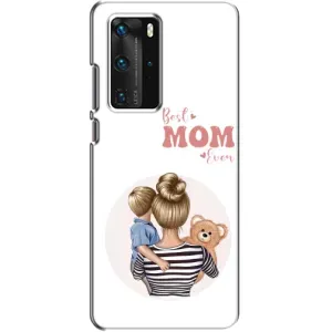 Чохол з принтом «Мама і син» для Huawei P40 Pro