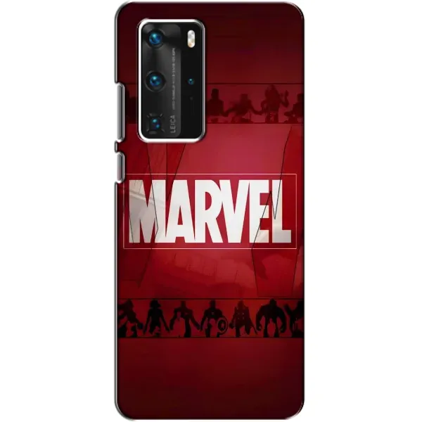 Чохол з принтом «MARVEL» для Huawei P40 Pro