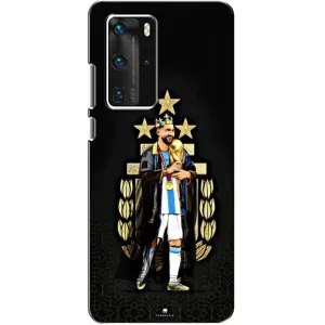 Чохли для Huawei P40 Pro (Leo чемпіон) (AlphaPrint) (Мессі Король)