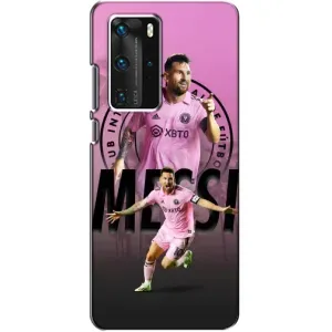Чохли для Хуавей П40 Про - Лео Мессі Маямі (Messi Miami)