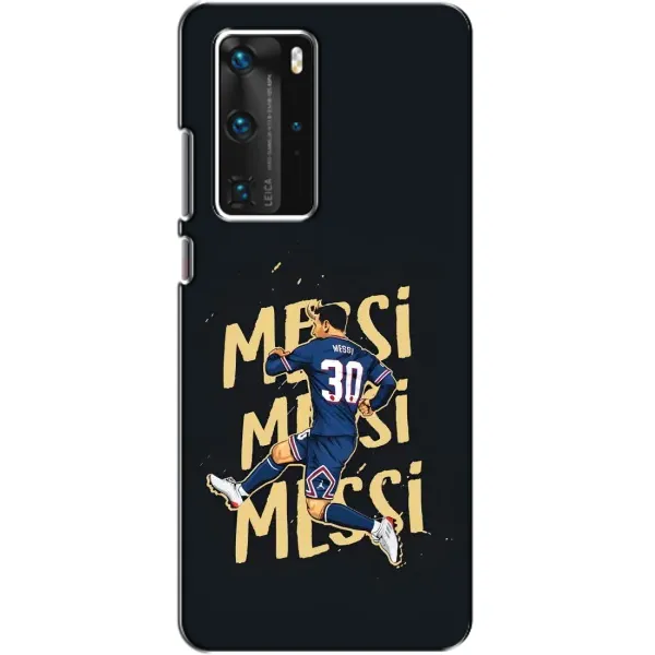 Чохол з принтом «Messi ПСЖ» для Huawei P40 Pro