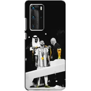 Чохли для Huawei P40 Pro (Leo чемпіон) (AlphaPrint) (Мессі коронований)