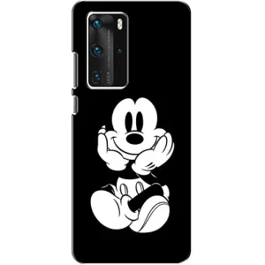 Чохол з принтом «Маус на чорному» для Huawei P40 Pro