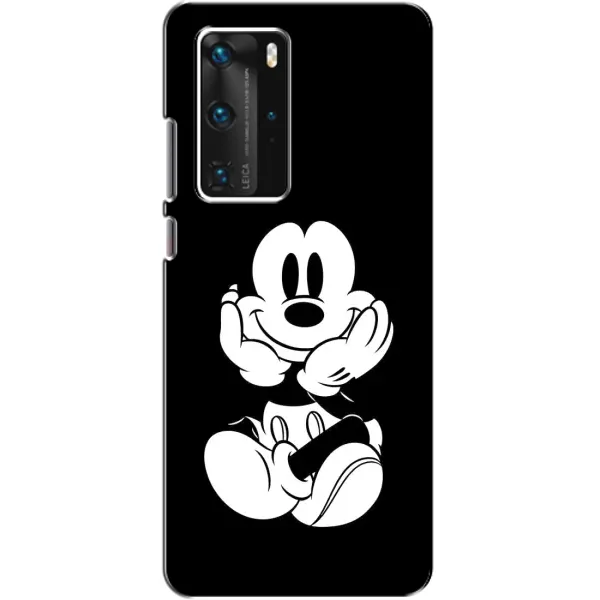 Чохол з принтом «Маус на чорному» для Huawei P40 Pro