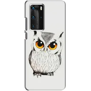 Чохол з принтом «Мила Сова» для Huawei P40 Pro