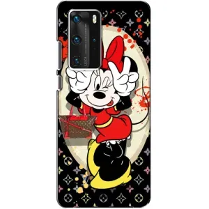 Чохол з принтом «Мінні peace» для Huawei P40 Pro