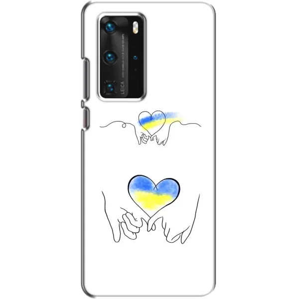 Чохол з принтом «Мир Україні» для Huawei P40 Pro Чохол з принтом «Мир Україні» для Huawei P40 Pro