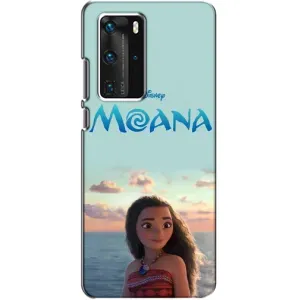 Чехол с мультфильмом Моана Huawei P40 Pro (Портрет Моана)