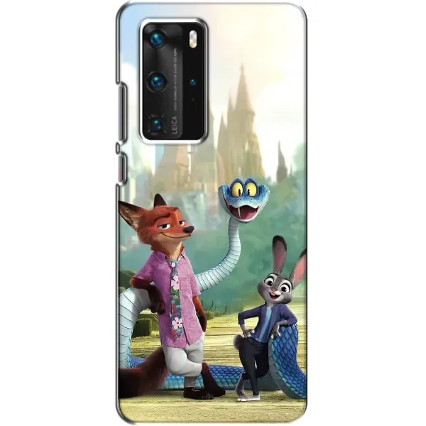 Чехол с принтом «Герои мультфильма Зверополис» для Huawei P40 Pro