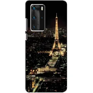 Чохол Ейфелева Вежа Huawei P40 Pro - (AlphaPrint) (Нічний Париж)