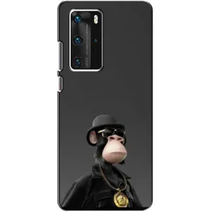 Чохол з принтом «Мавпа NFT» для Huawei P40 Pro