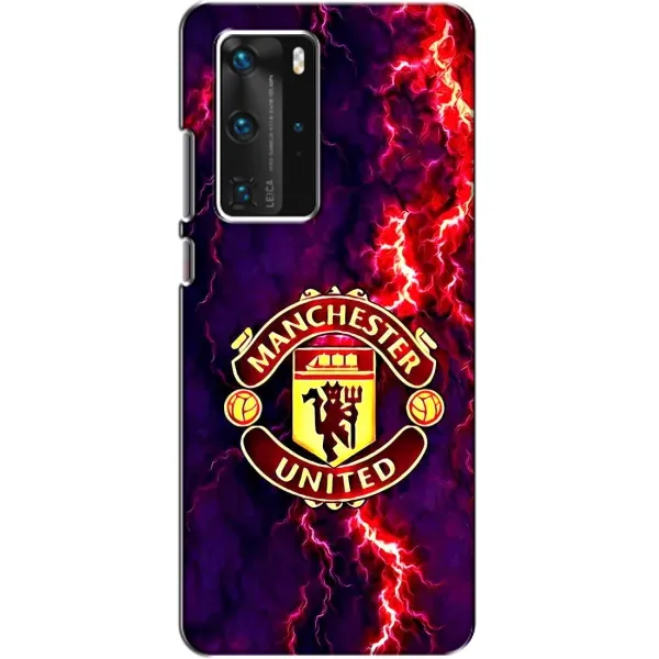 Чохол з принтом «вогняний Манчестер» для Huawei P40 Pro Чохол з принтом «вогняний Манчестер» для Huawei P40 Pro