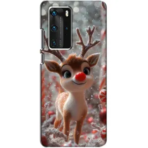 Чохол з принтом «Олень з носом» для Huawei P40 Pro