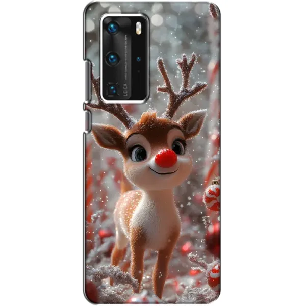 Чохол з принтом «Олень з носом» для Huawei P40 Pro