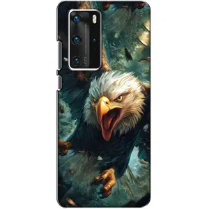 Чохол з принтом «Орел у польоті» для Huawei P40 Pro