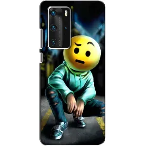 Чохол з принтом «Хлопець смайл» для Huawei P40 Pro