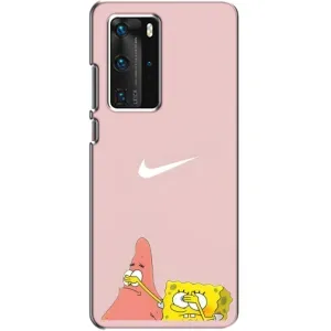 Чохол з принтом «Патрік і Губка» для Huawei P40 Pro