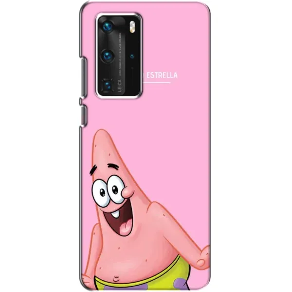 Чохол з принтом «Персонаж Патрік» для Huawei P40 Pro