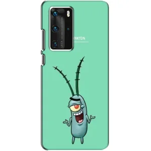 Чохол з принтом «Персонаж Планктон» для Huawei P40 Pro