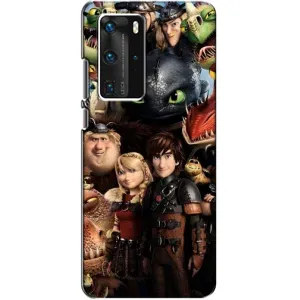 Чехол как приручить дракона на Huawei P40 Pro (Персонажи дракона)