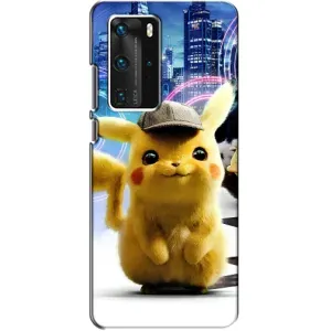 Чохол з принтом «Пікачу в місті» для Huawei P40 Pro