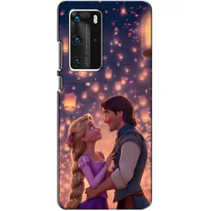 Чехол Рапунцель для Huawei P40 Pro (Принцесса и принц)