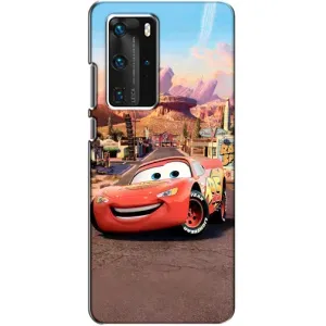 Силиконовый чехол Маквин для Huawei P40 Pro (Радиаторный Спрингс Маквин)