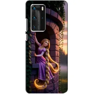 Чехол Рапунцель для Huawei P40 Pro (Рапунцель на башне)
