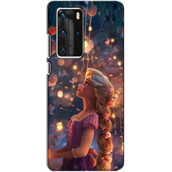 Чехол с принтом «Рапунцель фонарики» для Huawei P40 Pro Чехол с принтом «Рапунцель фонарики» для Huawei P40 Pro