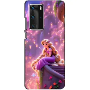 Чехол Рапунцель для Huawei P40 Pro (Рапунцель в замке)