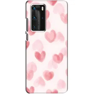 Чохол з розовим принтом для Huawei P40 Pro