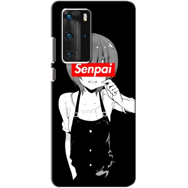 Чохол з принтом «Senpai» для Huawei P40 Pro Чохол з принтом «Senpai» для Huawei P40 Pro