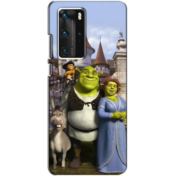 Чехол с принтом «Сказочные герои Шрека» для Huawei P40 Pro