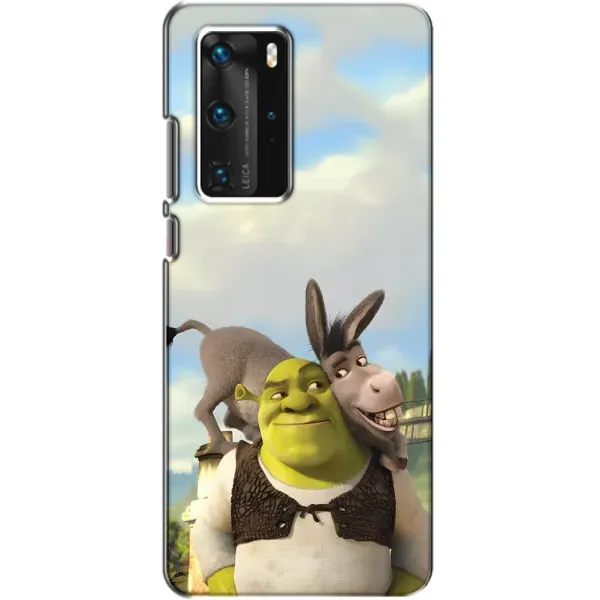 Чехол с принтом «Шрек и Осел» для Huawei P40 Pro