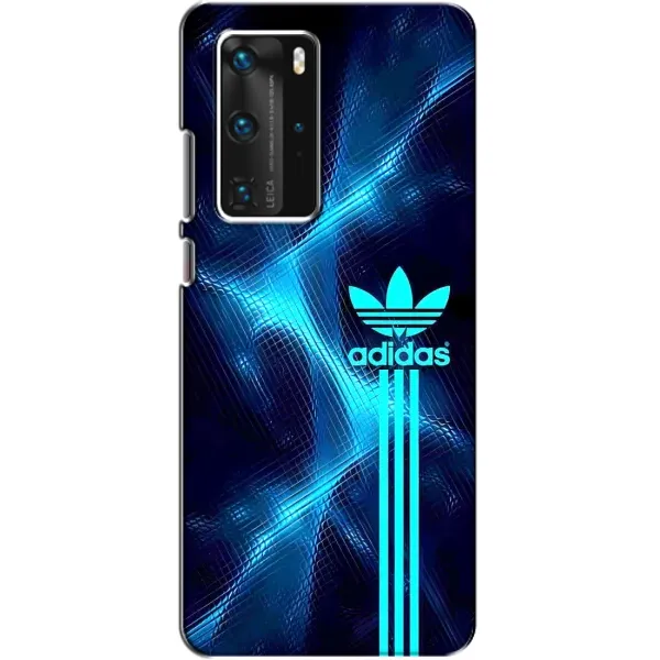 Чехол с принтом «Синий Адидас» для Huawei P40 Pro Чехол с принтом «Синий Адидас» для Huawei P40 Pro