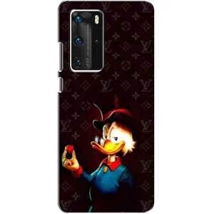 Чехлы для Huawei P40 Pro - Скрудж МакДак Louis Vuitton (PREMIUMPrint) (Скрудж с бриллиантом)