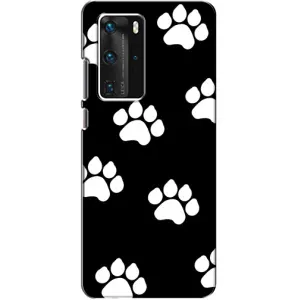 Чохол з принтом «Сліди собаки» для Huawei P40 Pro
