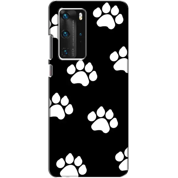 Чохол з принтом «Сліди собаки» для Huawei P40 Pro